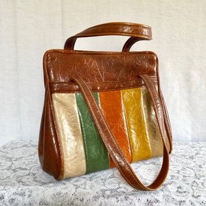 Vtg. Patent Leather Purse 1960